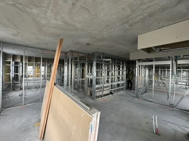 Projet intérieur J2Z Construction – ossature métallique
