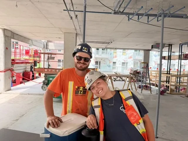 Équipe J2Z Construction sur le chantier