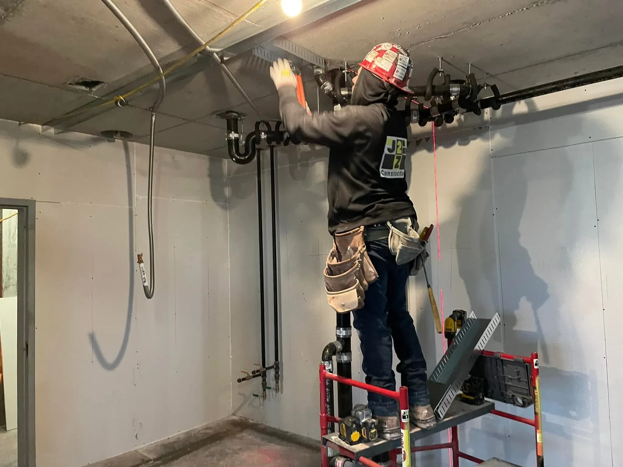 Travail de chantier J2Z Construction